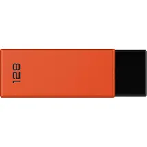 Emtec C350 Brick 128 GB, USB 2.0, Schwarz, Orange