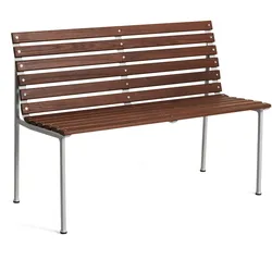HAY - Traverse Outdoor Dining Bank, Aluminium / Esche geölt