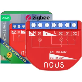 Aubess Smart Switch Zigbee-Modul – 2 Kanäle,
