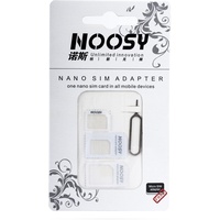 Noosy (3-er Pack, 4in1 Adapter and SIM Pin, Schwarz