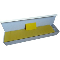 500 Plastikkarten gelb l Kartendrucker l PVC l Magnetkarten l PREMIUM Qualität,