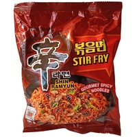 NONGSHIM | Shin Ramyun Stir Fry | koreanische instant Bratnudeln 131 g Würzig