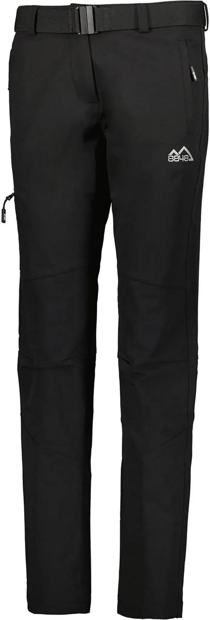 8848 Outdoor Wanderhose Damen in black, Größe M - schwarz
