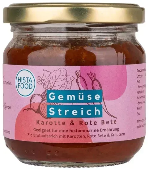 HistaFood Gemüse Streich Karotte Rote Bete bio