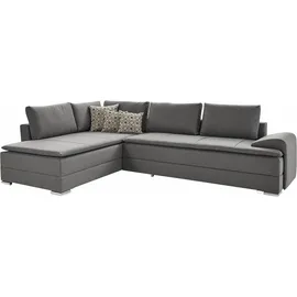 INOSIGN Ecksofa »Night & Day L-Form, B: 324 cm« mit Bettfunktion, Bettkasten & 3 Zierkissen, Boxspringbett 180x200 cm INOSIGN