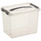 SUNWARE Aufbewahrungsbox Q-Line 30 x 20 x 22 cm 20-tlg. transparent