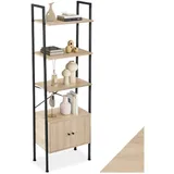 Tectake tectake® Leiterregal Brentwood 57,5x34x173cm,