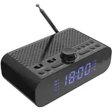 Fontastic DAB+/FM Radiowecker schwarz