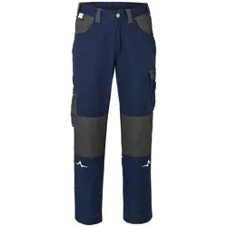 KÜBLER PULSE ECO Bundhose|mit Stretch|einfache Arbeitshose|7 Taschen|Größe 50| Dunkelblau-Anthrazit
