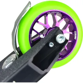 Fantic26 Spy7 Stunt-Scooter Rolle 110mm Abec11 Lila/ PolyurethanGrün