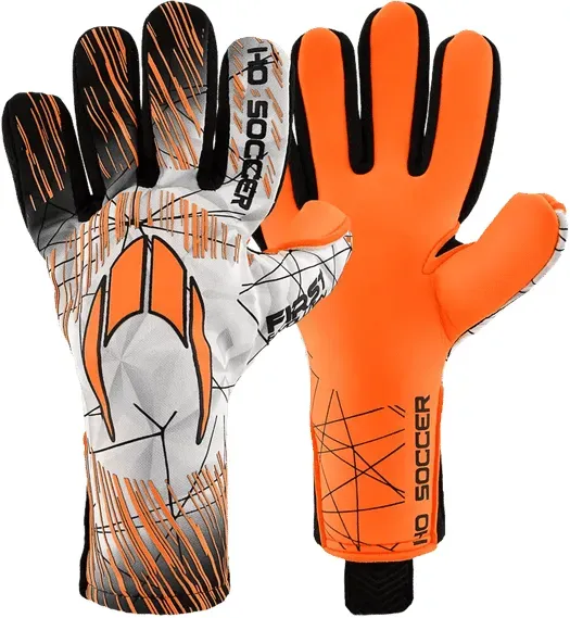 HO Soccer First Evolution IV Torwarthandschuhe Orange