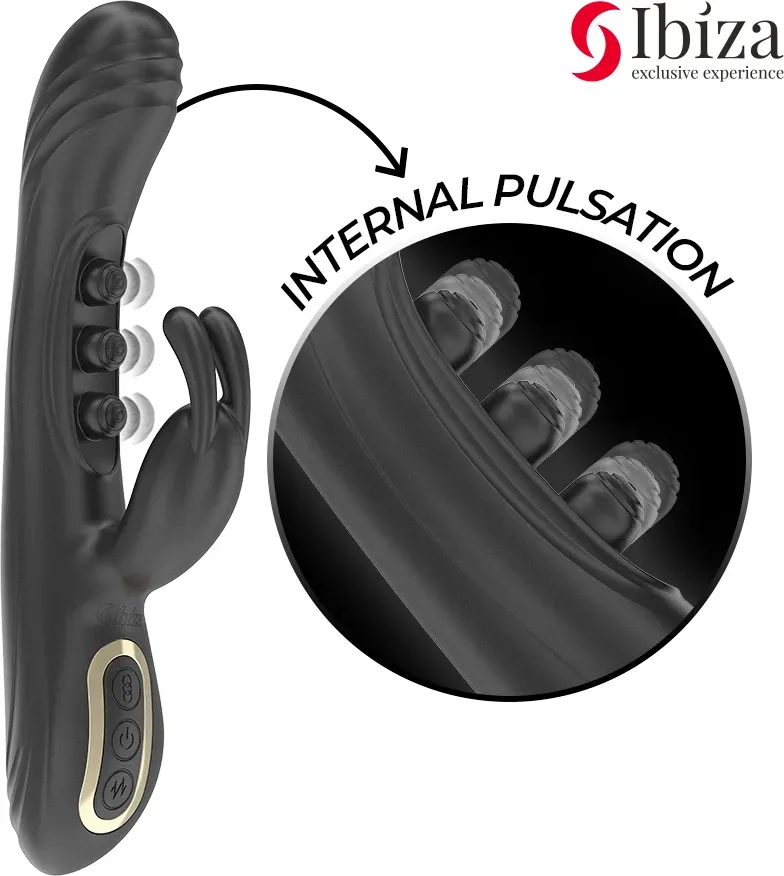 IBIZA - Vibrierender Rabbit mit Pulsation