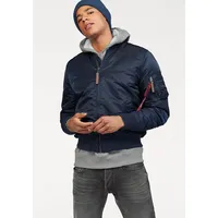 Alpha Industries Ma-1 Vf 59 Long Jacke Rep.Blue M