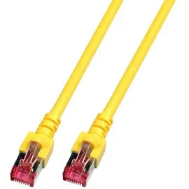 EFB-Elektronik EFB K5511.0,25 RJ45 Patchkabel Cat.6 S/FTP LSZH gelb 0,25m geS/FTP