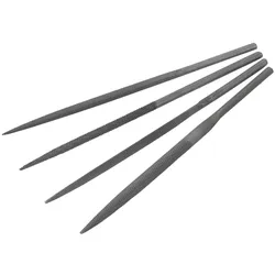 Aircraft Feilenset FS5, 4mm-Schaft, 4-teilig