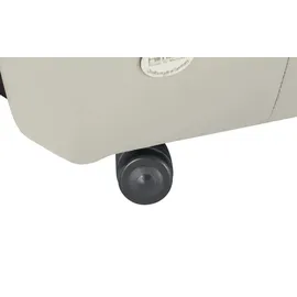 HIMOLLA Sessel 7706 Leder 101 x 112 x 101 cm Grau elektrisch