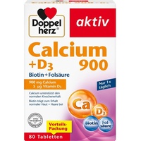 Doppelherz Aktiv Doppelherz Calcium 900 + D3 Tabletten 80