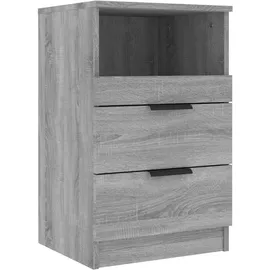 vidaXL Nachtschrank Grau 4010 x 1220 x 0 cm Grau