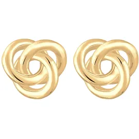 Elli Ohrstecker Knoten gold 925 Sterling Silber onesize