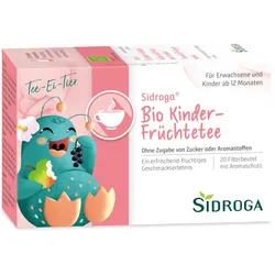 SIDROGA Bio Kinder-Früchtetee Filterbeutel 20X1.5 g Tee