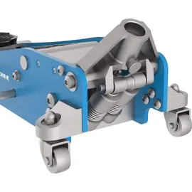 Güde Rangierwagenheber Aluminium/Stahl 100-465 mm blau/silber