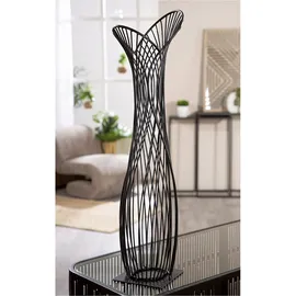 Casablanca by Gilde Casablanca Dekoobjekt Die Verbundenheit schwarz - Höhe 63cm x Breite 17cm - Tischdekoration