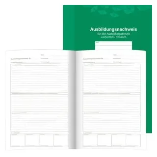 RNK Ausbildungsnachweis wöch. 28BL 5083 Tätigkeitsbericht HF