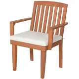 Sedex Gartensessel King 60 x 66 x 94 cm braun