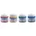 Rayher Fingerfarbe Set 4 St. 600 ml Gelb/Rot/Blau/Grün