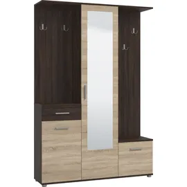 INOSIGN Martin Dielenschrank 133,5 x 33 x 197,5 cm braun