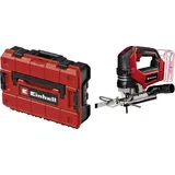 Einhell Akku-Stichsäge 4321260+4540011 ohne Akku, ohne Ladegerät, inkl. E-Case 18V Anzahl mitgelieferte Akkus 0