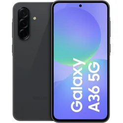 SAMSUNG Smartphone "Galaxy A36 5G", awesome schwarz, 128 GB, Mobiltelefone