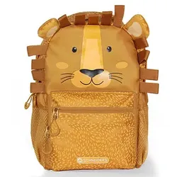 SCHNEIDERS Kindergartenrucksack Lion Kunstfaser beige