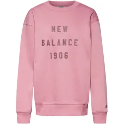 NEW BALANCE Sweatshirt Herren in rose, Größe L - rosa