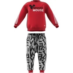 adidas X Disney Mickey Mouse Jogginganzug Kinder - rot/grau-80