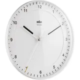 Braun BC 17 W-DCF Funkwanduhr weiß