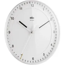 Braun BC 17 W-DCF Funkwanduhr weiß