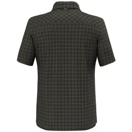 Salewa Puez Dry ́ton Kurzarmhemd - Dark Olive - S