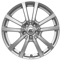 RC Design RC25T kristallsilber lackiert 7.5x18 ET43 5x130 84,1,