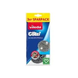 Vileda Glitzi Scheuerspirale 197 , 1 Packung = 3 Stück