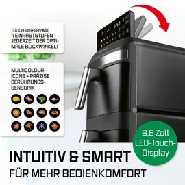 GOURMETmaxx FryUp XL Heißluftfritteuse schwarz