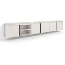 SKRAUT HOME Lowboard 309x50 cm Beige Holzwerkstoff