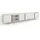SKRAUT HOME Lowboard 309x50 cm Beige Holzwerkstoff