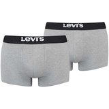 Levi's Levi's® Boxershorts, Boxershort 2er Pack Grau