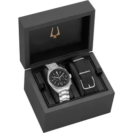 BULOVA Herren Chronograph Armbanduhr Lunar Pilot
