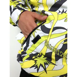 elho Skijacke Unisex Weiß/Gelb L