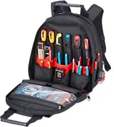 Hultafors Werkzeugrucksack 38 x 33 x 43 cm Schwarz, Rot