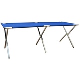 eyepower Verkaufsstand Verkaufstisch 205x67x70 cm klappbar Blau