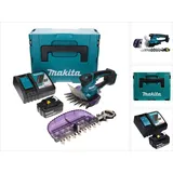 Makita DUM 604 RM1XJ Akku Grasschere 18 V mit Gras- und Strauchscherblatt + 1x Akku 4,0 Ah + Ladegerät + Makpac