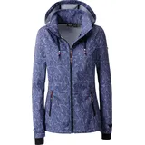 DEPROC activ Softshelljacke DEPROC ACTIVE "SHELBY PEAK XV WOMEN", Damen, Gr. 40/42 (M), lila, Softshell, 96% Polyester.
